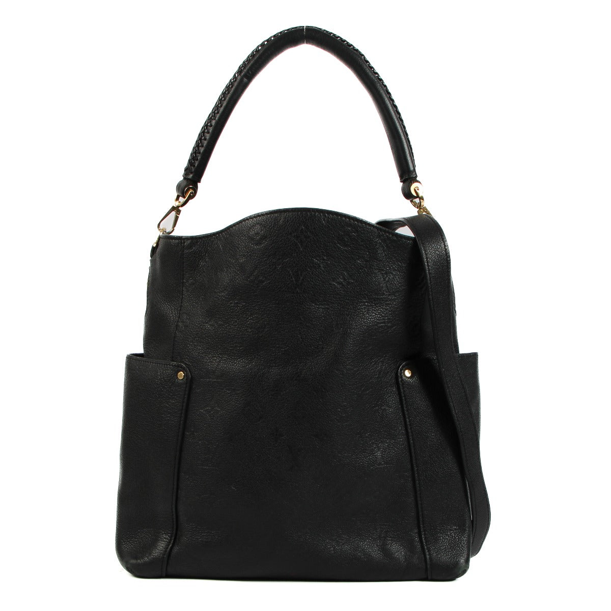 Sac Bagatelle Louis Vuitton en cuir Monogram Empreinte noir