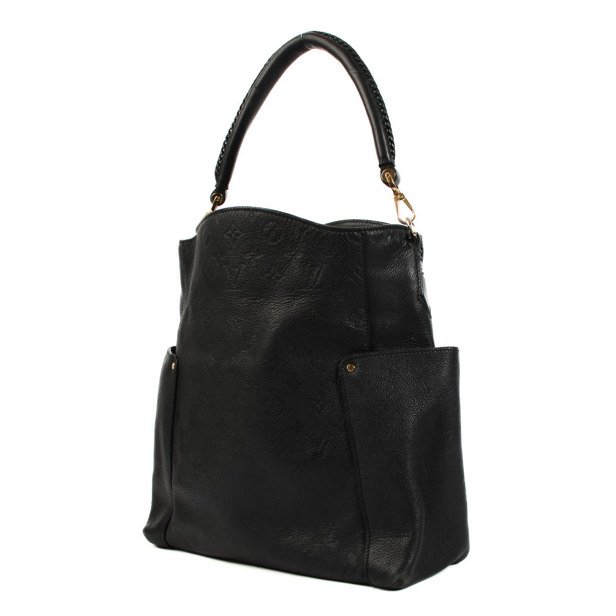 Sac Bagatelle Louis Vuitton en cuir Monogram Empreinte noir