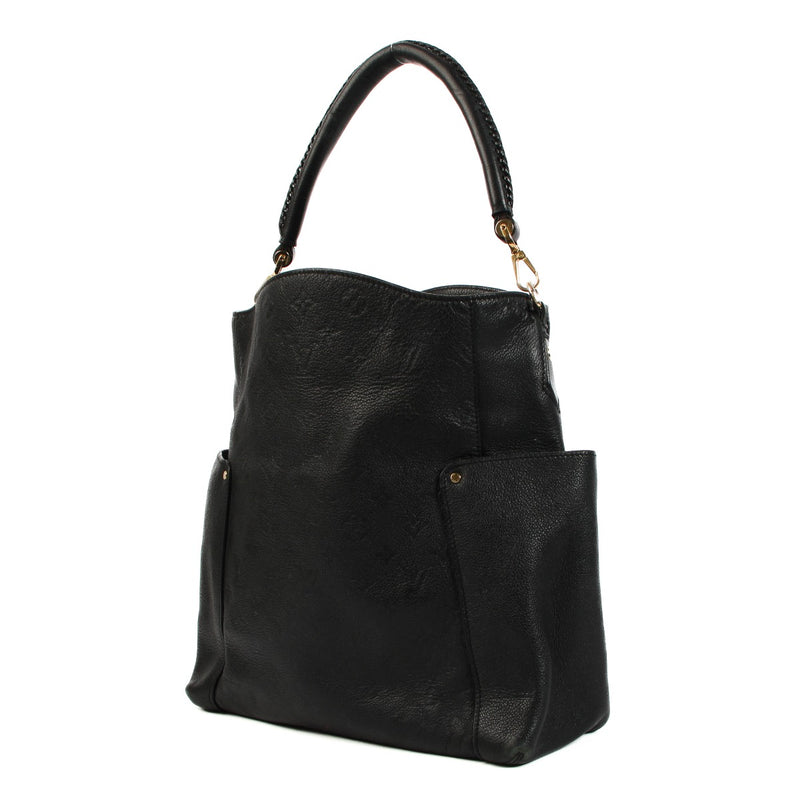 Louis Vuitton Black Monogram Empreinte Bagatelle Bag