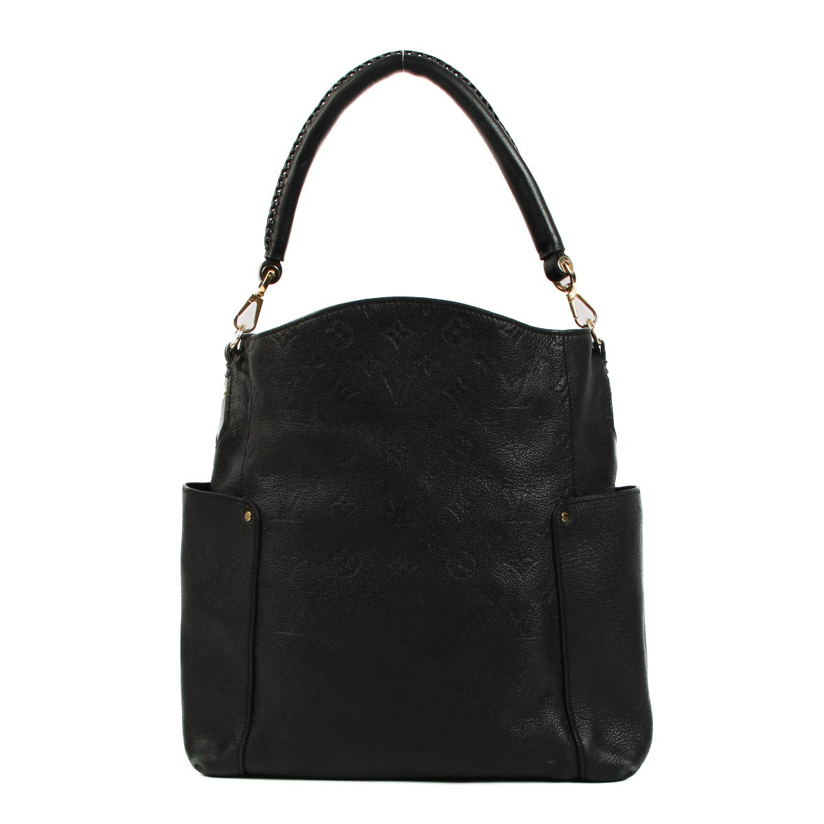 Sac Bagatelle Louis Vuitton en cuir Monogram Empreinte noir