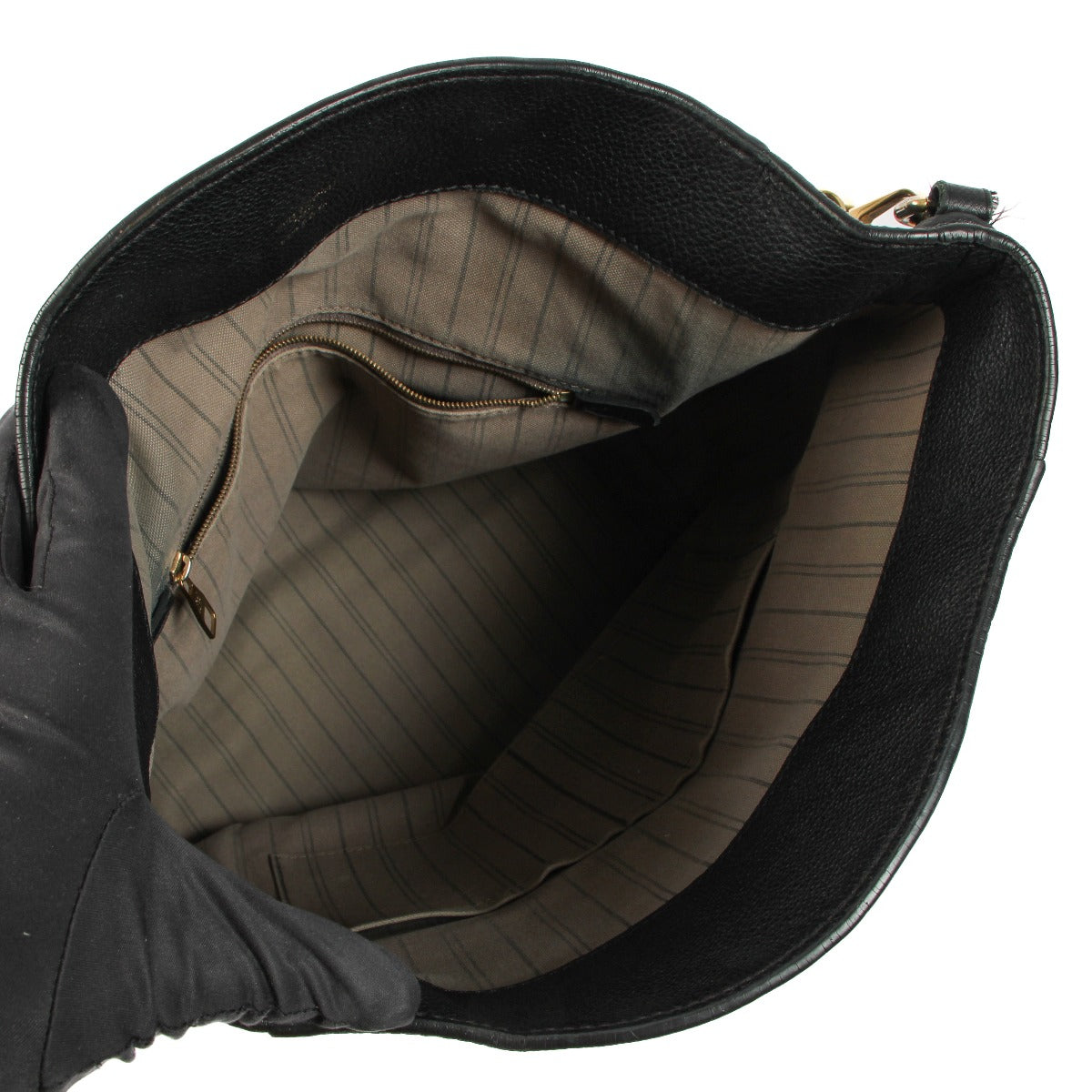 Sac Bagatelle Louis Vuitton en cuir Monogram Empreinte noir