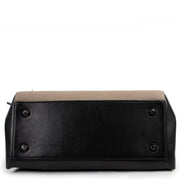 Celine Edge Taupe and Black Shoulder Bag now at Labellov 100% authentic