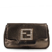 Fendi Gold Clutch
