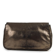 secondhand Fendi Gold Clutch 100% authentic . shop safe online authentic luxury brands.