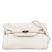 Salvatore Ferragamo White Leather Crossbody Bag