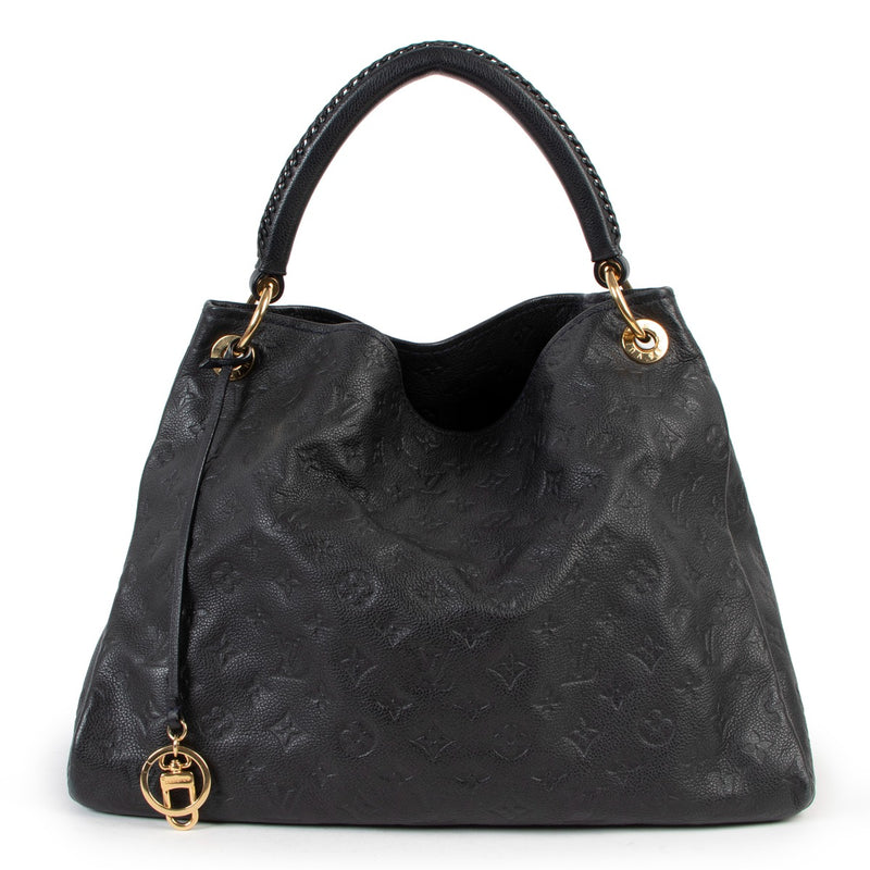 Louis Vuitton Navy Blue Artsy Monogram Emprinte Shoulder Bag