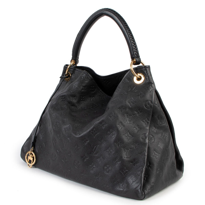 Louis Vuitton Navy Blue Artsy Monogram Emprinte Shoulder Bag