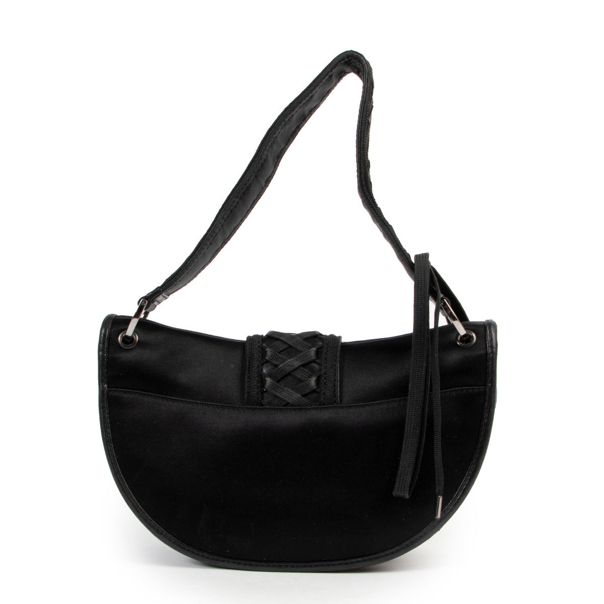 Sac à bandoulière noir Christian Dior