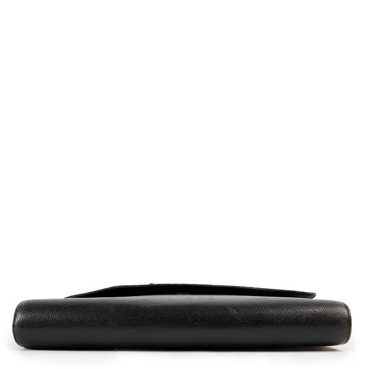 Shop second hand designer luxury Delvaux Vintage Black Leather Crossbody Bag at Labellov.