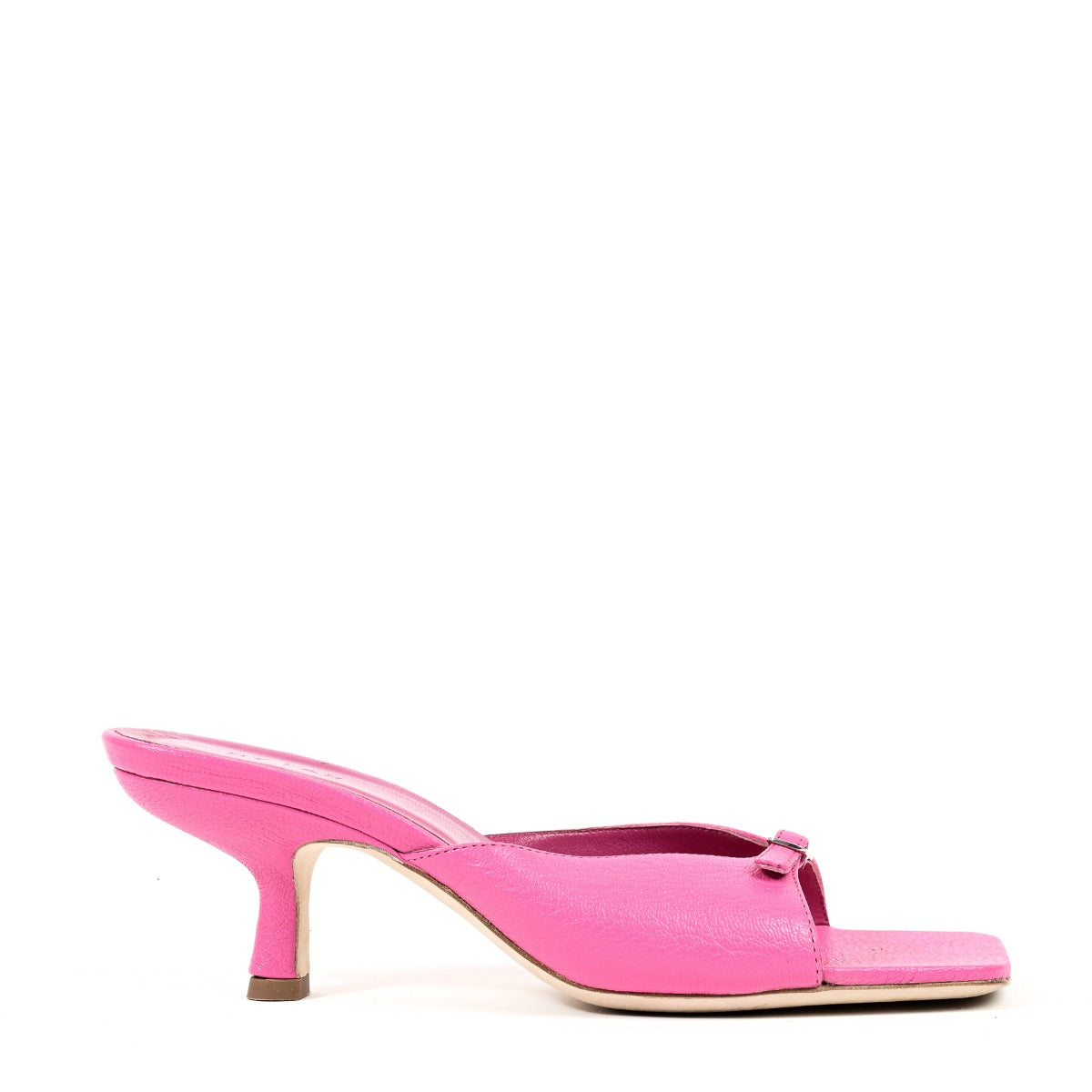 Buy an authentic second hand By Far Pink Erin Sandals in very good condition at Labellov.