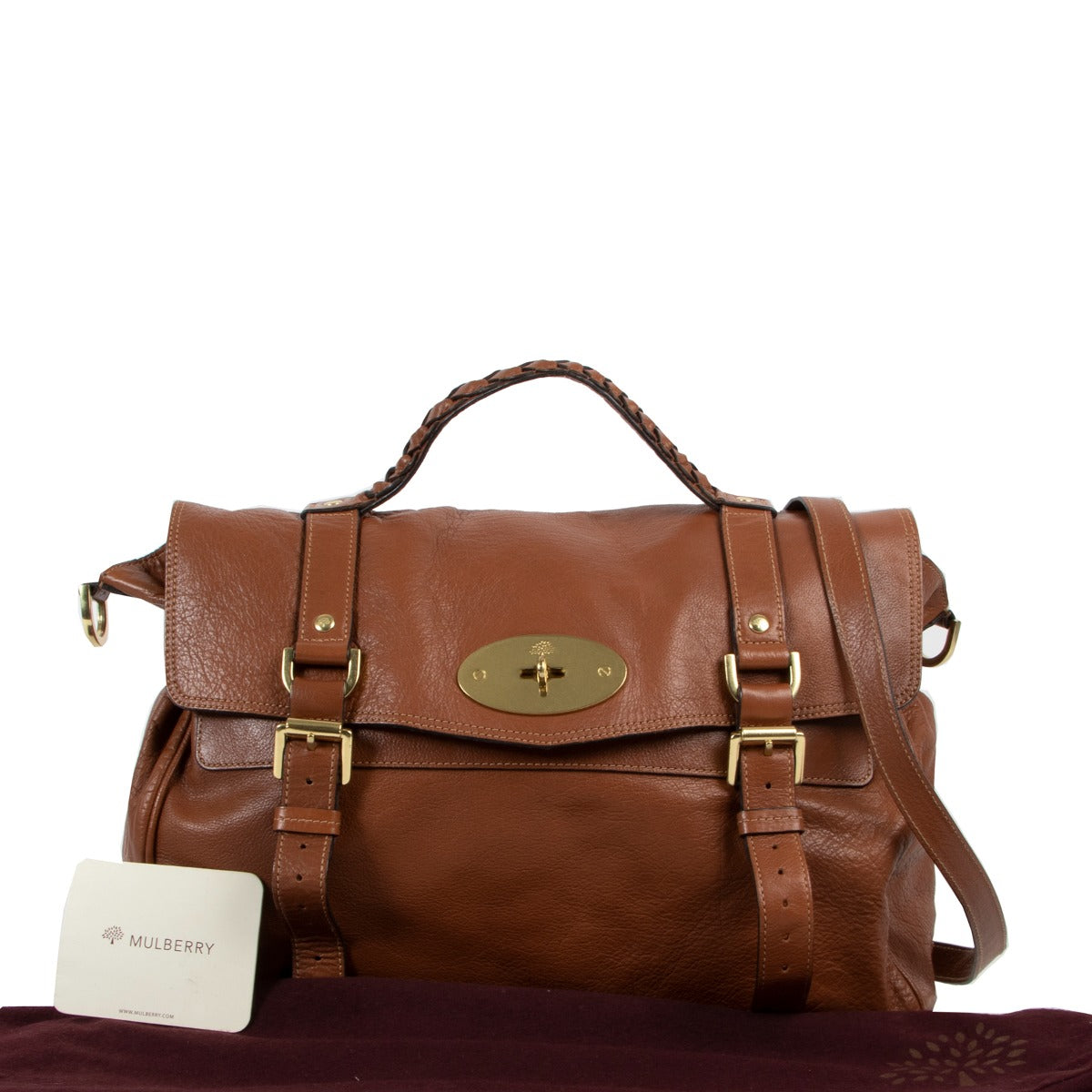 Mulberry Brown Alexa Crossbody now available at Labellov. Get this secondhand Mulberry Brown Alexa Crossbody online or in store