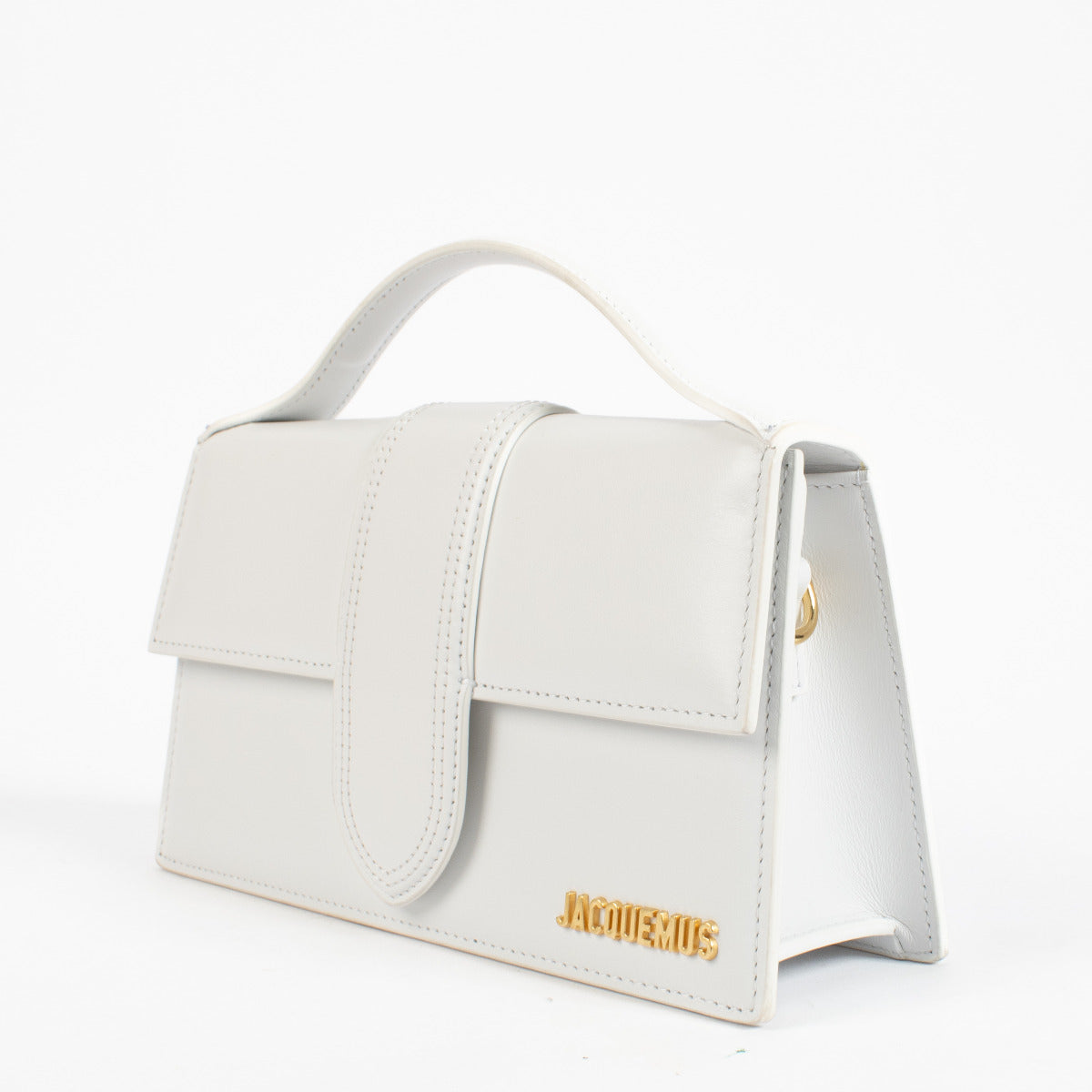 Jacquemus Sac à main Le Grand Bambino blanc