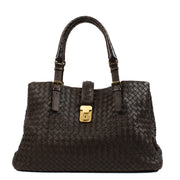 buy 100% authentic Bottega Veneta Brown Medium Roma Bag on Labellov.com
