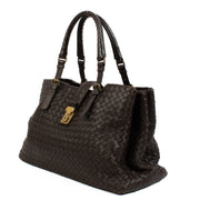 buy 100% authentic Bottega Veneta Brown Medium Roma Bag on Labellov.com
