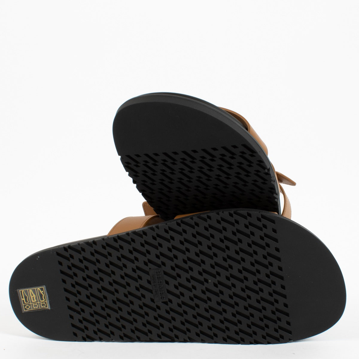 Hermès Natural Chypre Sandals - Size 40