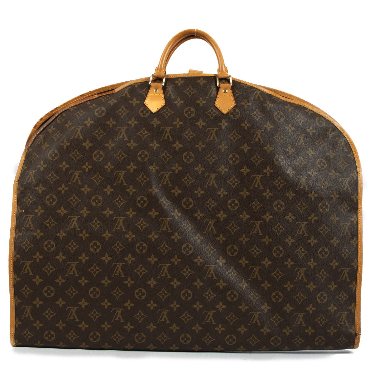 Shop safe online at Labellov in Antwerp, Brussels and Knokke this 100% authentic second hand Louis Vuitton Monogram Canvas Garment Bag