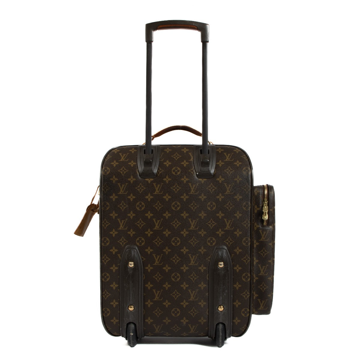 Shop safe online at labellov in Antwerp, Brussels and Knokke this 100% authentic second hand Louis Vuitton Monogram Pegase Bosphore Suitcase