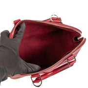 Shop safe online at Labellov in Antwerp, Brussels and Knokke this 100% authentic second hand Louis Vuitton Fuchsia Epi Leather Alma PM
