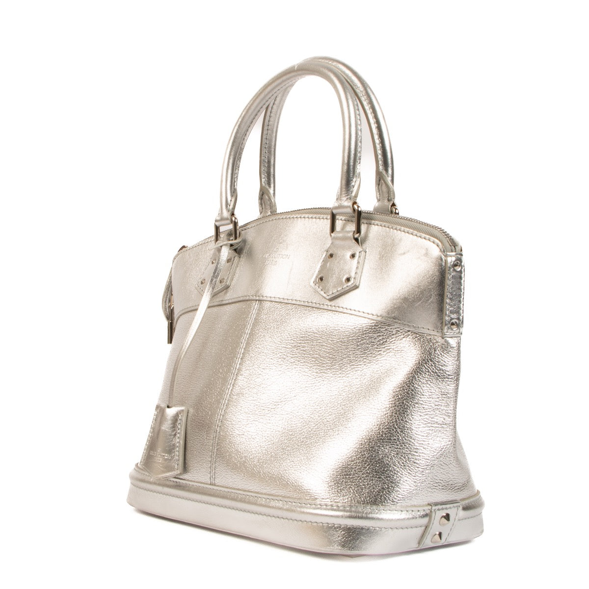 Shop 100% authentic second-hand Louis Vuitton Silver Suhali Lockit Bag on Labellov.com