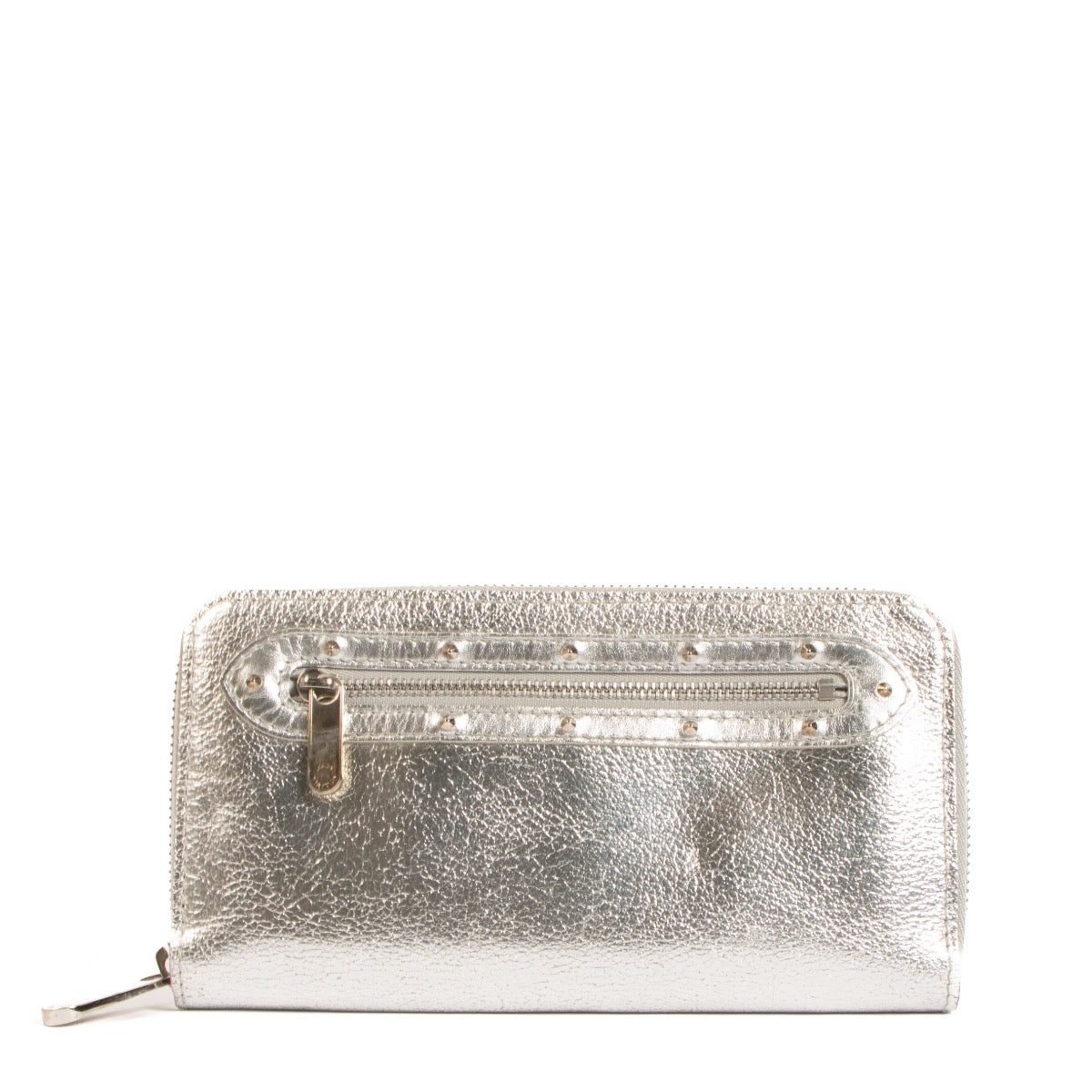 Shop 100% authentic second-hand Louis Vuitton Silver Suhali Zippy Wallet on Labellov.com