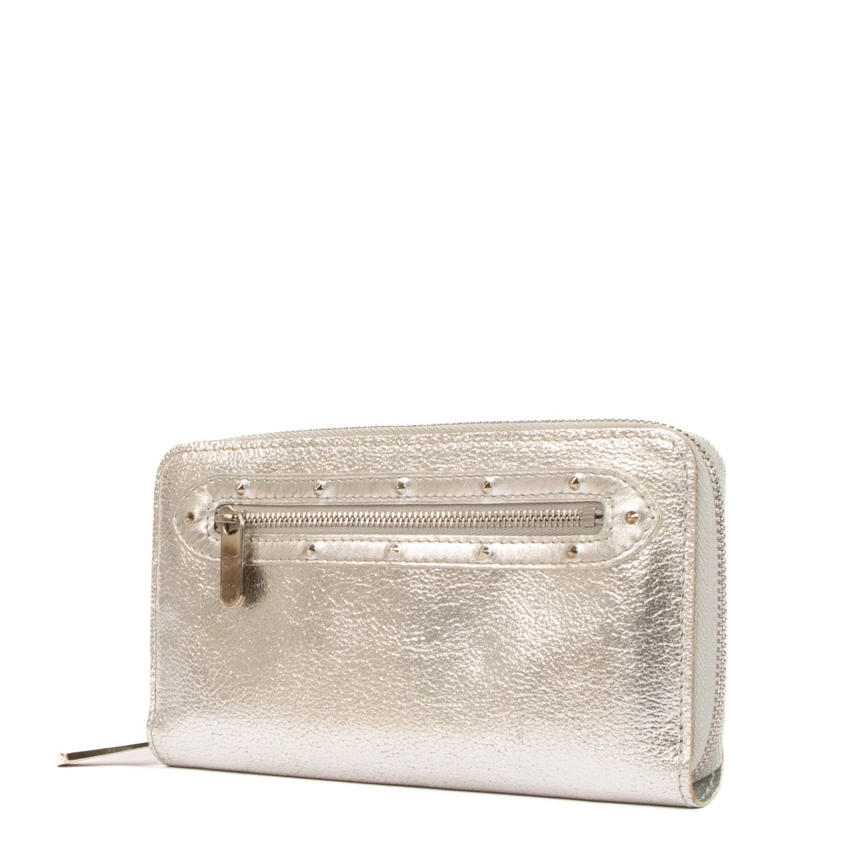 Shop 100% authentic second-hand Louis Vuitton Silver Suhali Zippy Wallet on Labellov.com