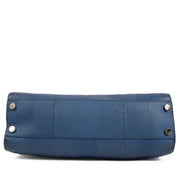 Shop 100% authentic second-hand Jimmy Choo Blue Python Riley Tote Bag on Labellov.com