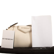 Shop safe online at Labellov in Antwerp, Brussels and Knokke this 100% authentic second hand Givenchy Ivory Nano Antigona Crossbody Bag
