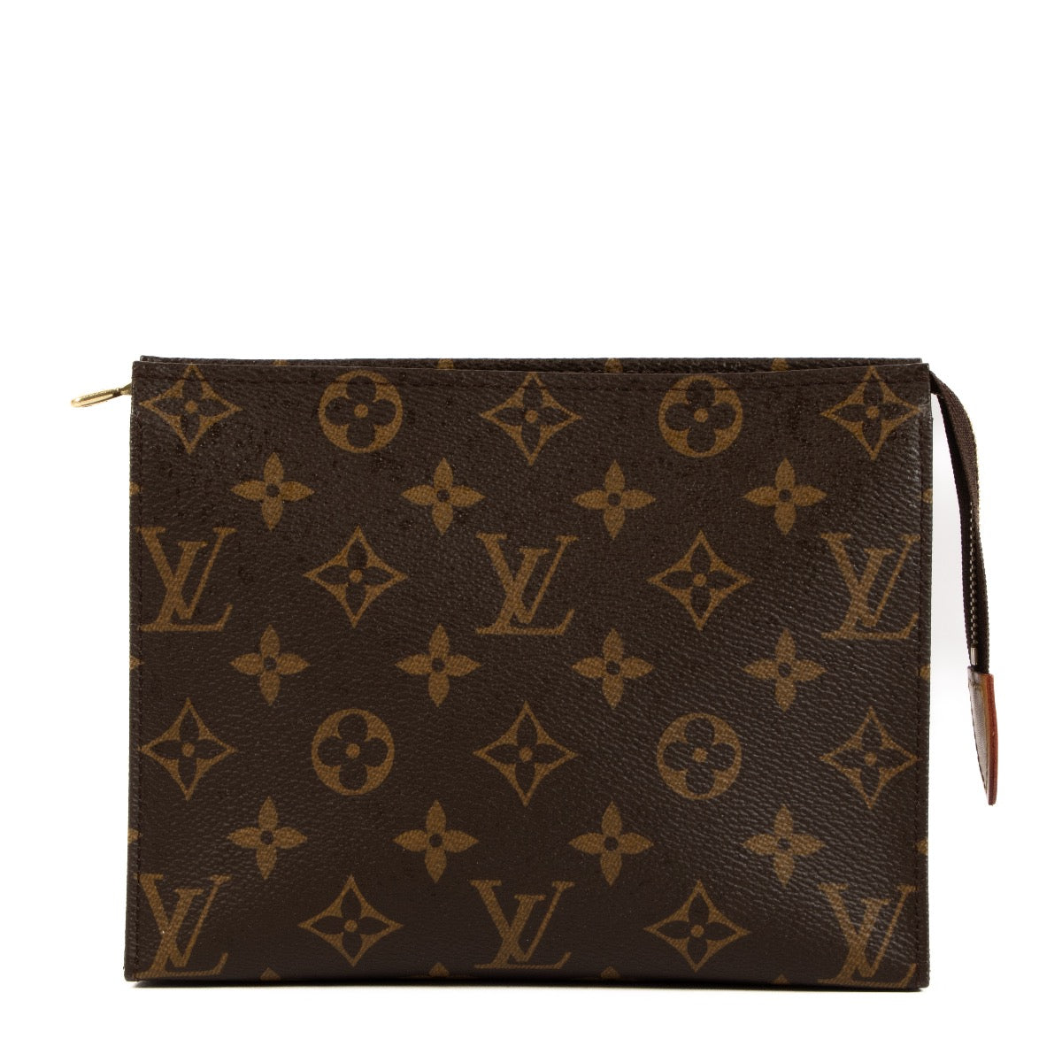 Shop safe online at Labellov in Antwerp, Brussels and Knokke this 100% authentic second hand Louis Vuitton Monogram Canvas Pochette 19