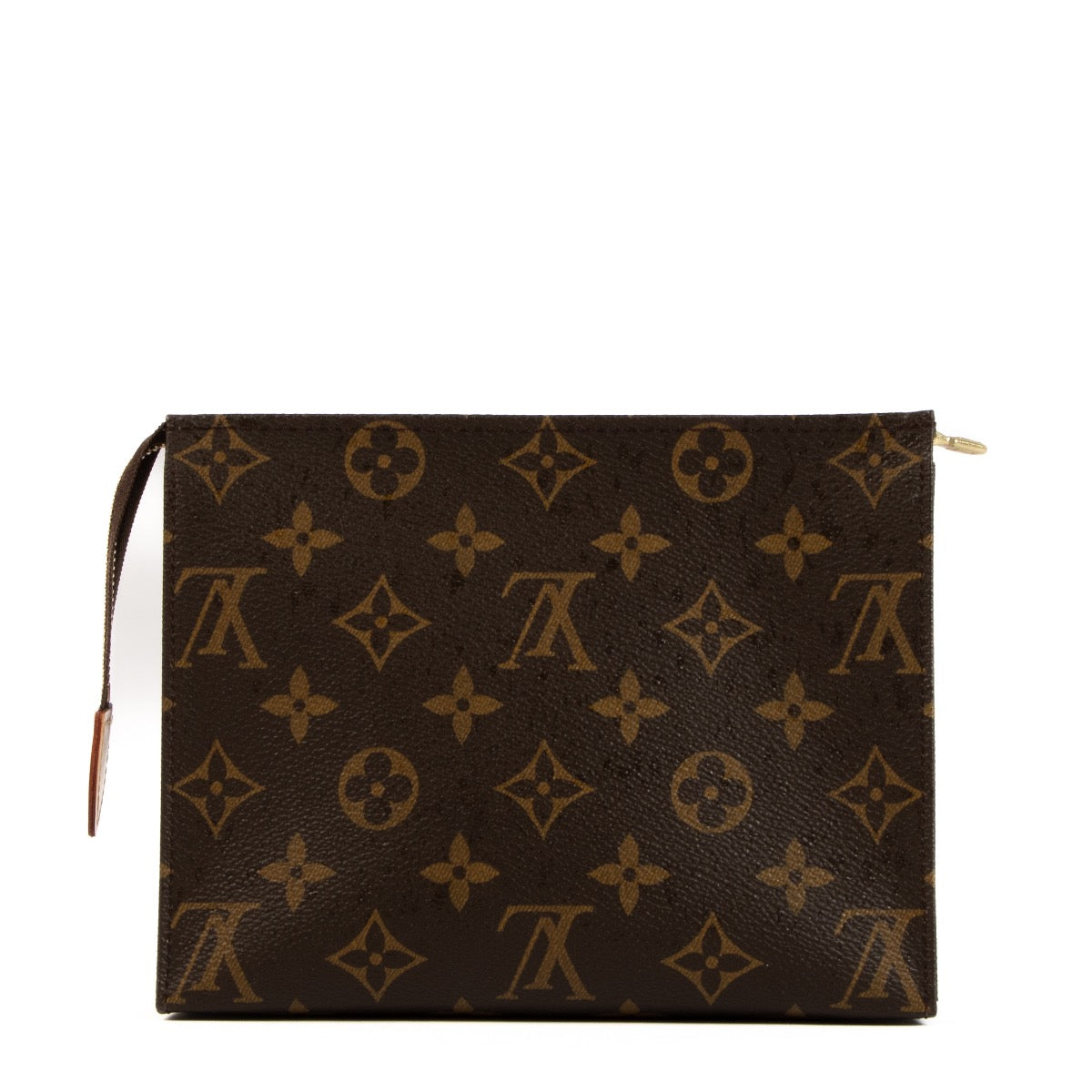 Shop safe online at Labellov in Antwerp, Brussels and Knokke this 100% authentic second hand Louis Vuitton Monogram Canvas Pochette 19