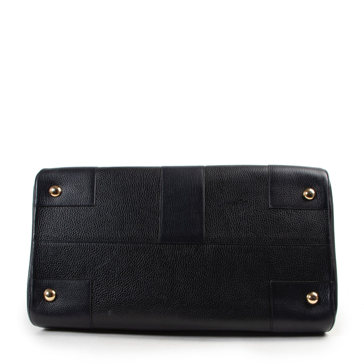 Shop safe online 100% authentic second hand Delvaux Dark Blue XL Brillant in very good condition at the right price at Labellov in Antwerp.
