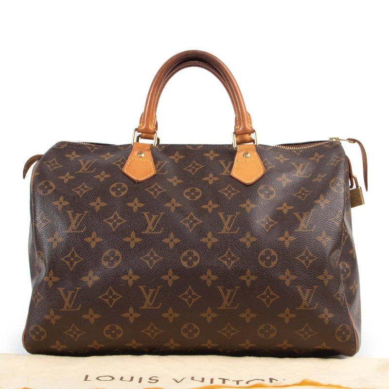 shop safe online Louis Vuitton Monogram Speedy 35. Skip the waiting list shop safe online your secondhand Louis Vuitton Monogram Speedy 35
