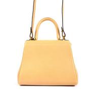 Authentic second hand Delvaux Beige Grained Leather Brillant on Labellov.com