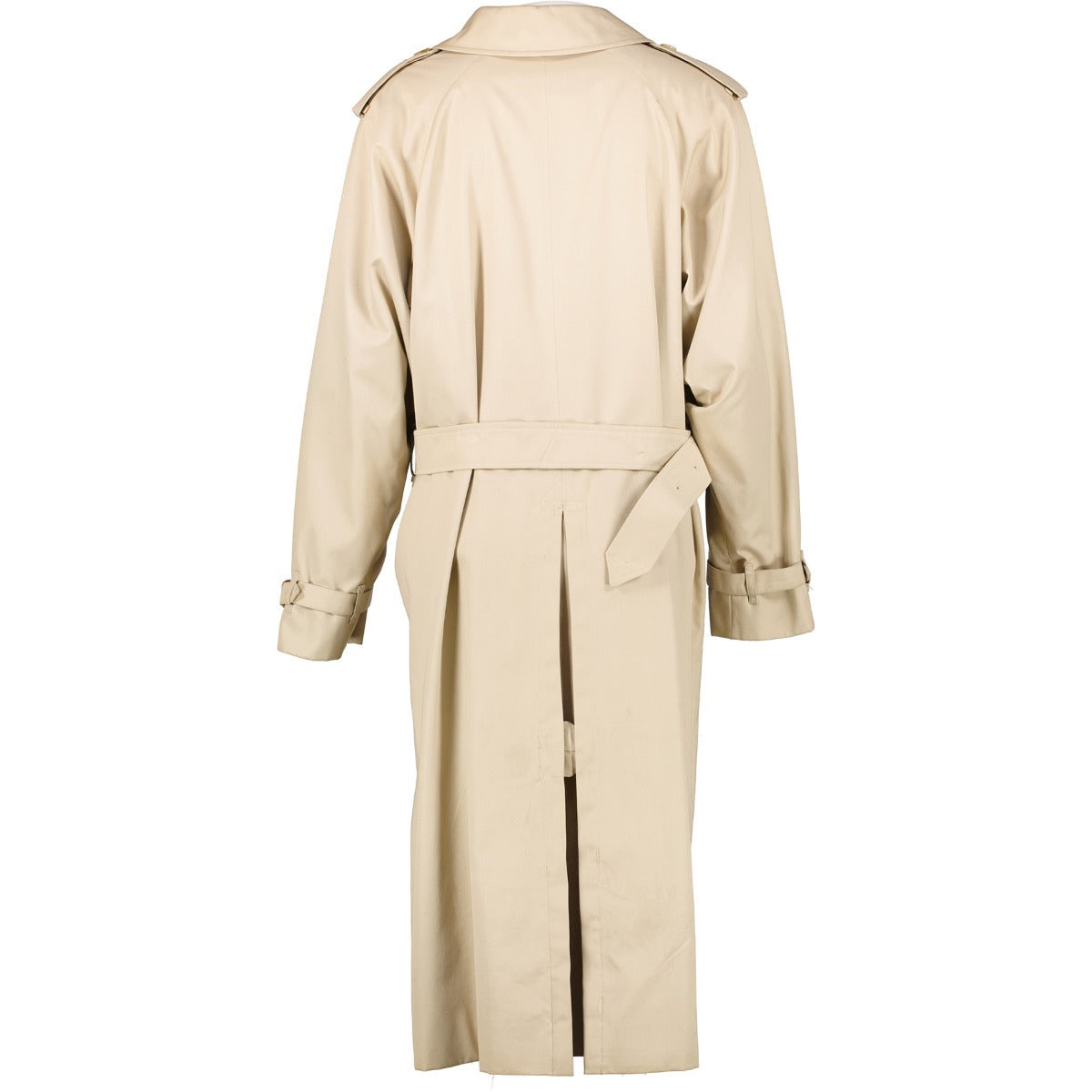 Shop now for your pre-loved, 100% authentic Burberry Beige Extra Long Trench Coat - Size 14 at Labellov.