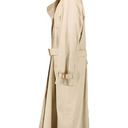 Shop now for your pre-loved, 100% authentic Burberry Beige Extra Long Trench Coat - Size 14 at Labellov.