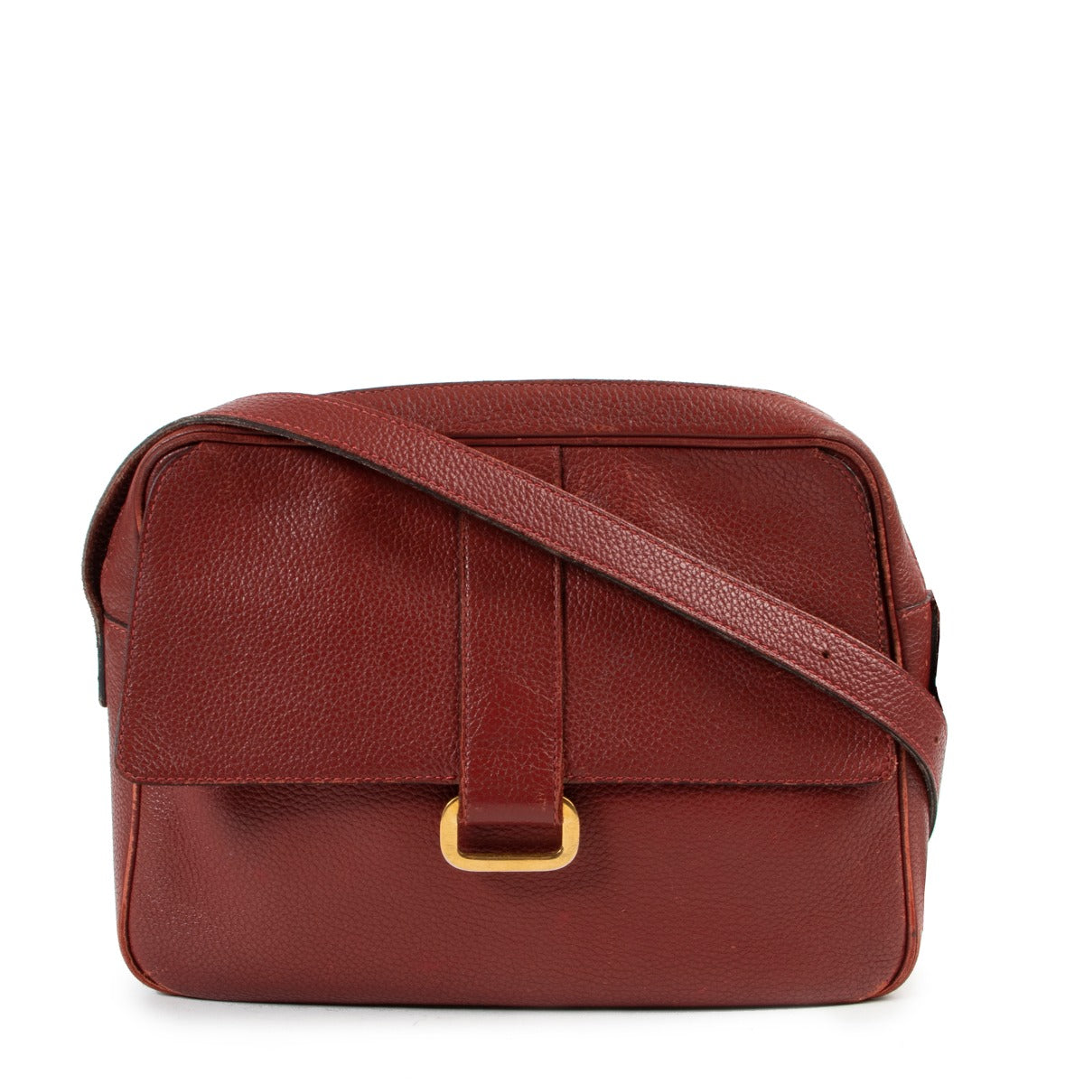 Shop safe online Delvaux Red Complice Crossbody Bag for the best price. shop safe online your secondhand Delvaux Red Complice Crossbody Bag.