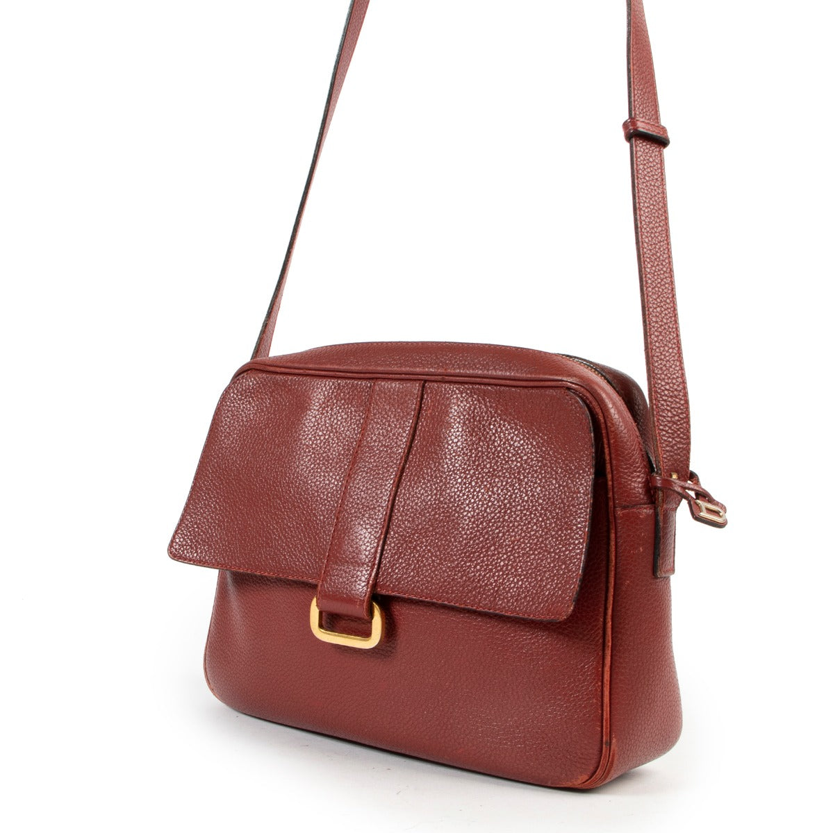 Shop safe online Delvaux Red Complice Crossbody Bag for the best price. shop safe online your secondhand Delvaux Red Complice Crossbody Bag.