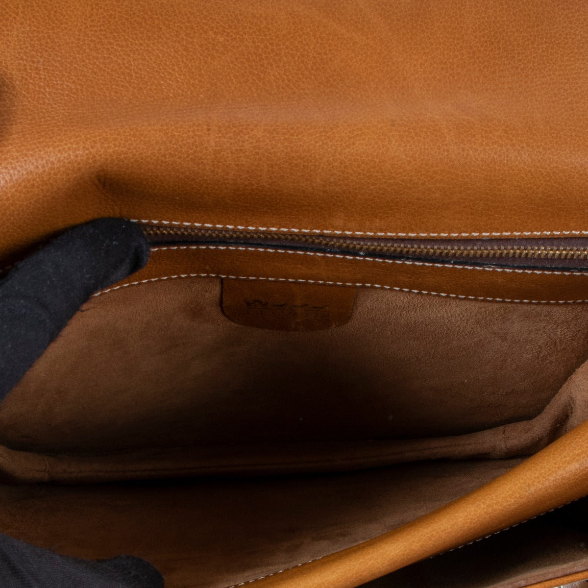 Delvaux Cognac Crossbody Good