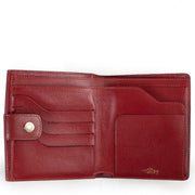 Shop safe online 100% authentic second hand Delvaux Red Leather Wallet at the right price at Labellov in Antwerp.