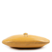 Quality designer crossbody bag in yellow leather by Labellov