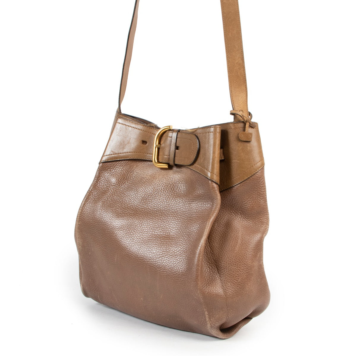 Taupe Delvaux bag
