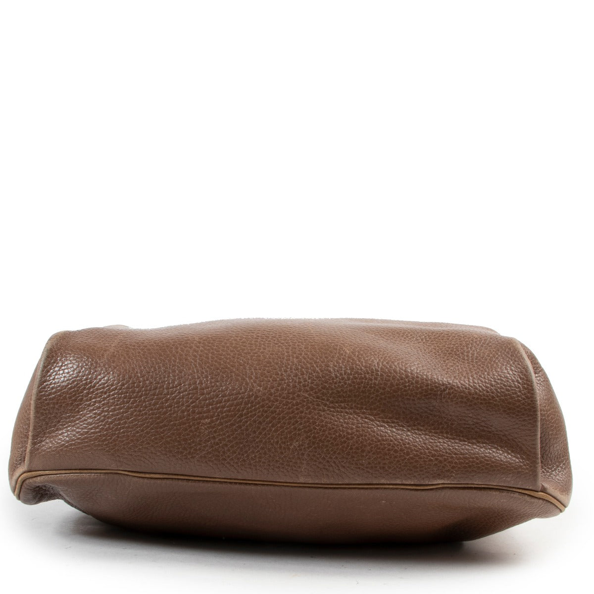 Delvaux Taupe Bergerac Crossbody Bag