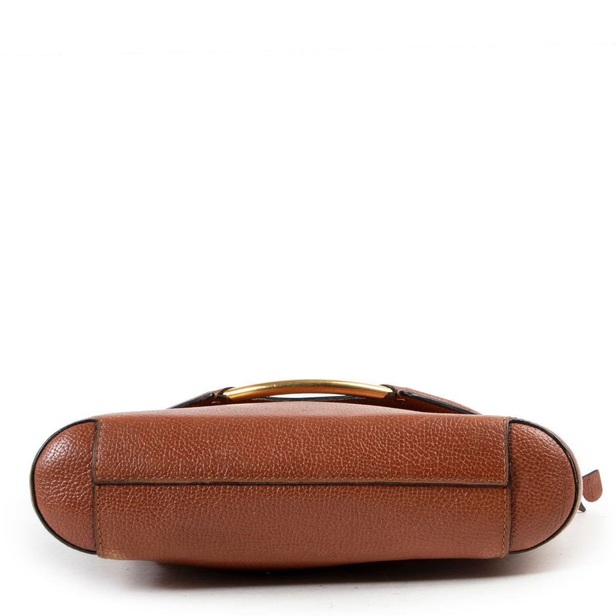 Cognac crossbody bag