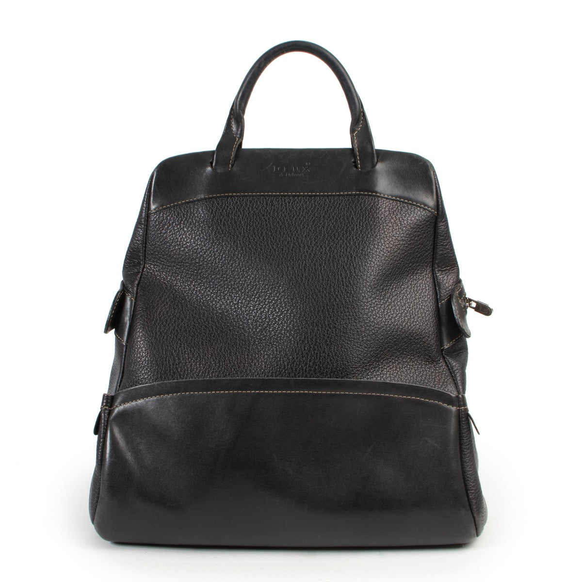 Delvaux Black Backpack