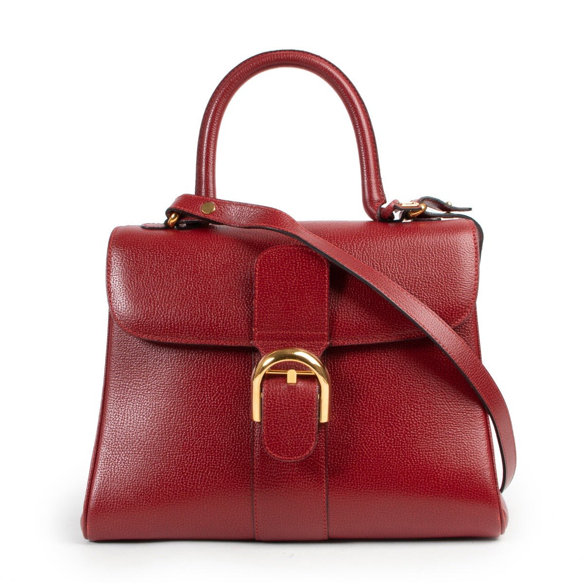 Delvaux Burgundy Brillant MM