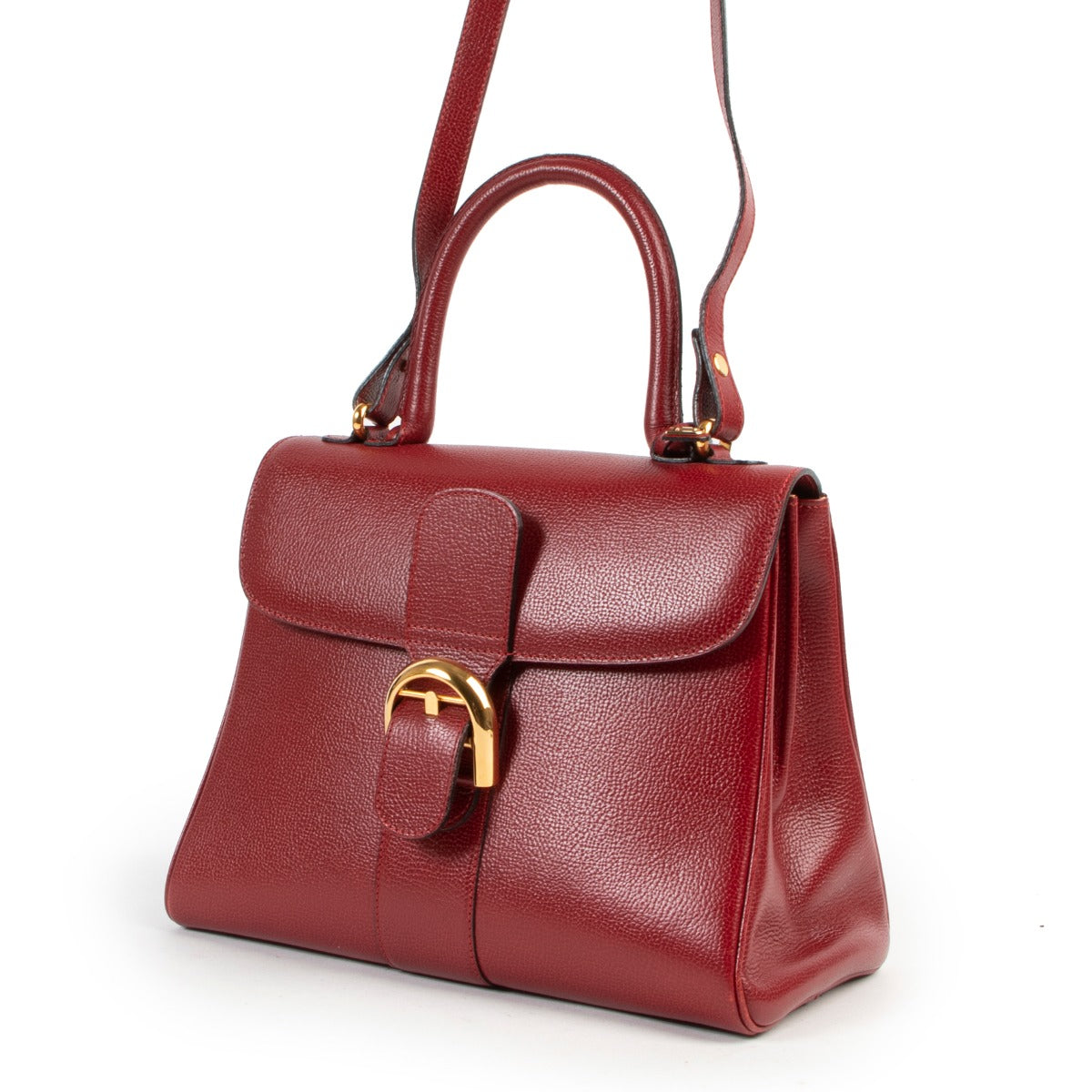 Delvaux Burgundy Brillant MM