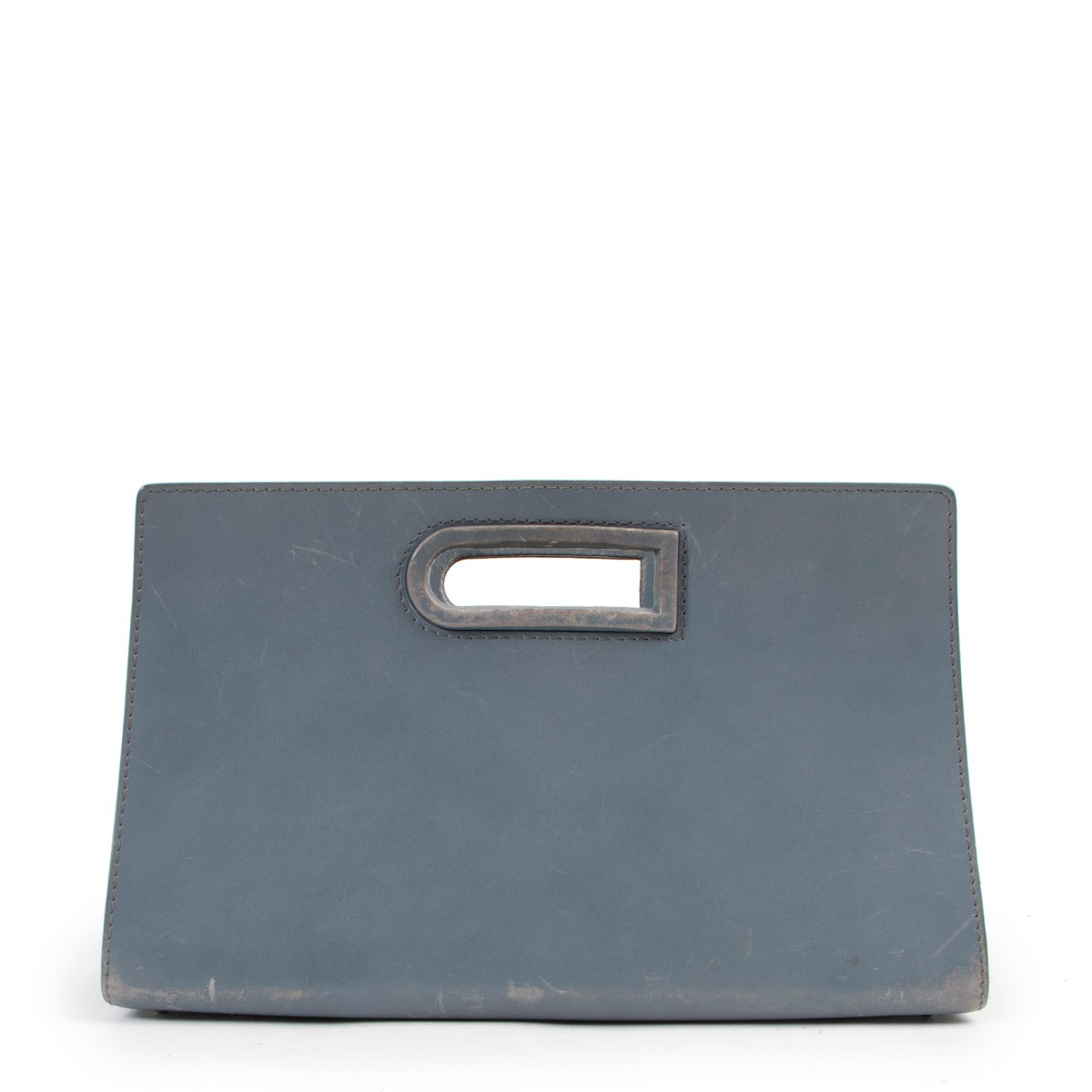 Delvaux Regard Passager Blue Shoulder Bag
