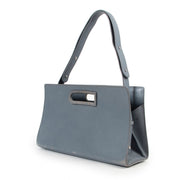 Delvaux Regard Passager Blue Shoulder Bag