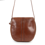 Preloved Delvaux Brown Crossbody