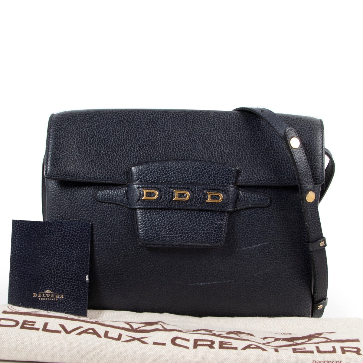 Delvaux Blue Crossbody