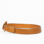 Authentic pre-loved Delvaux Camel Vintage Belt - Size 85 on Labellov.com